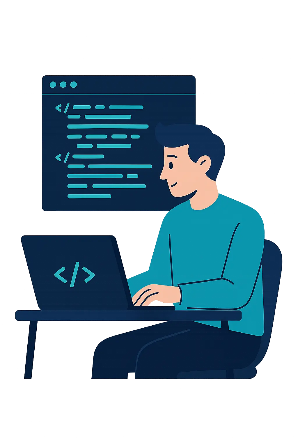 programista tworzący tanie, repsonsywne i estetyczne strony internetowe